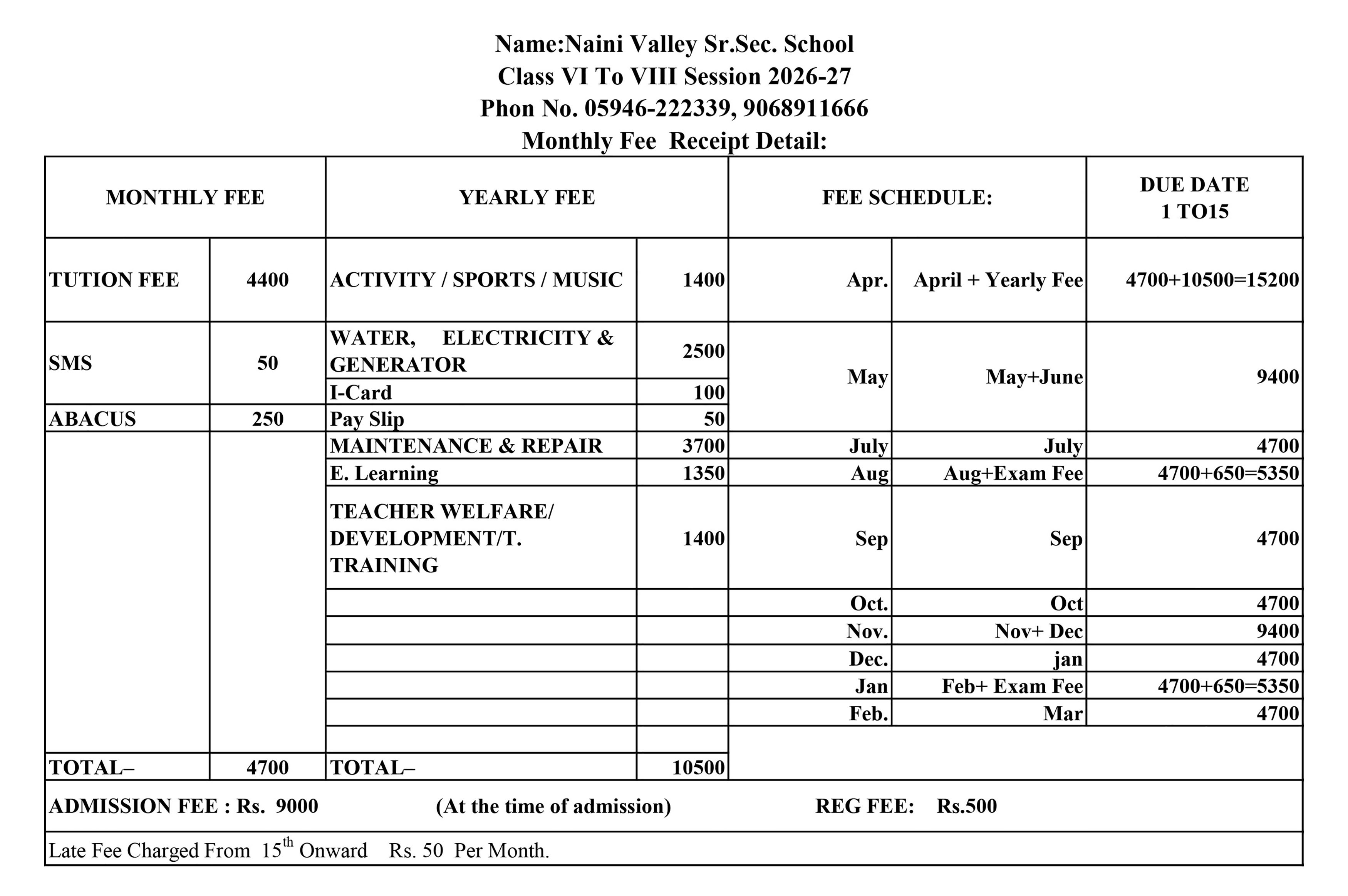 Naini Valley School